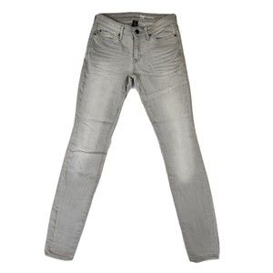 Gap Legging Bleached Grey Denim Jeans Size 0/25